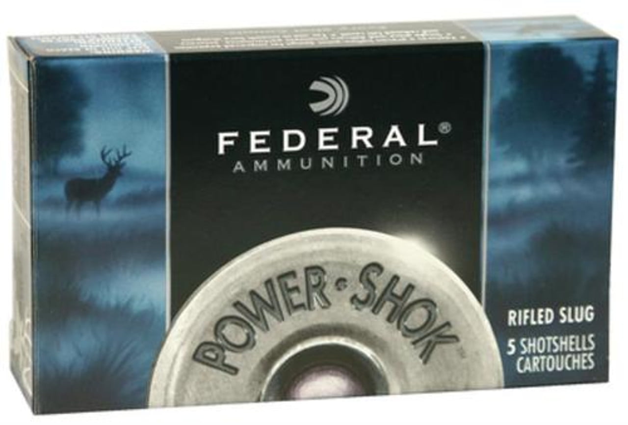 Federal Standard Power-Shok Rifled Slug 20 ga 2.75" 3/4oz 5rd Box