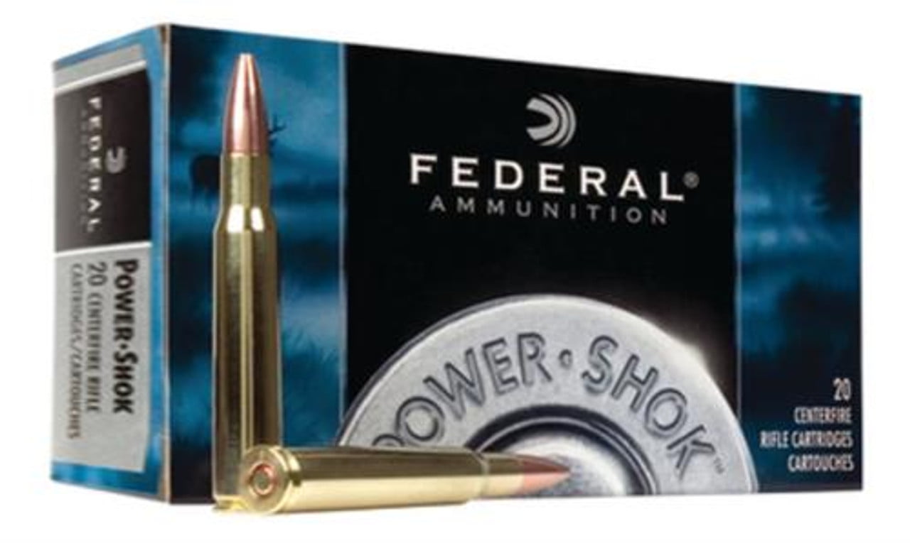 Federal Power-Shok .223 Rem (5.56x45mm) 55gr, Soft Point 20rd Box