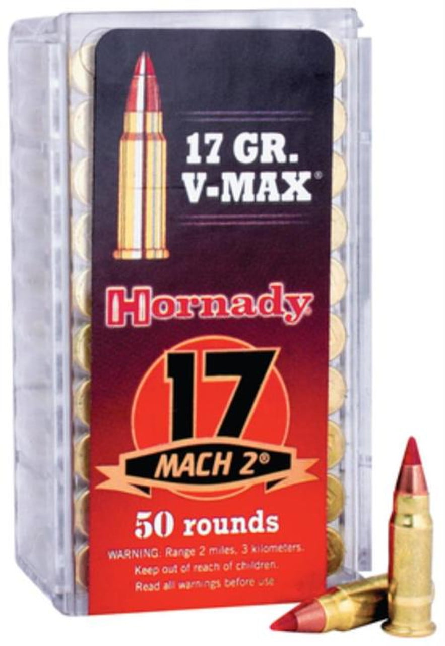 Hornady Varmint Express 17 Mach 2 17gr, V-Max 50rd Box