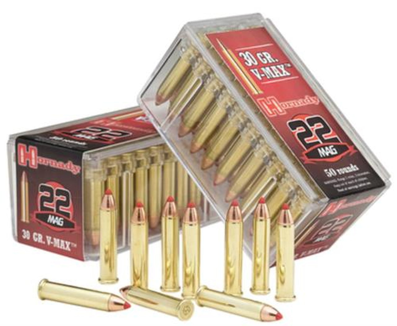 Hornady Varmint Express .22 WMR, 30gr V-Max, 50rd Box
