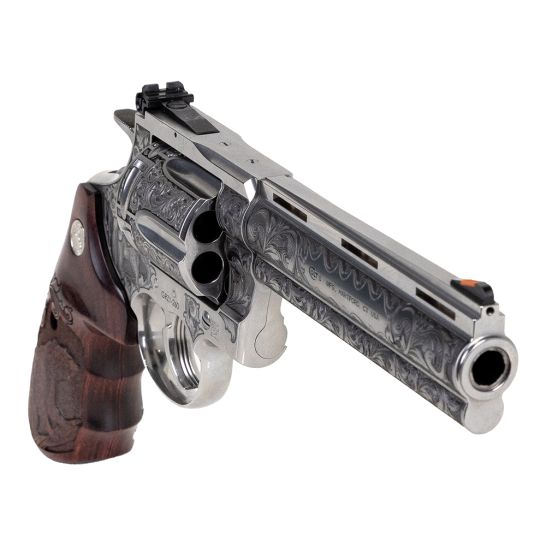 Colt Anaconda 6" 44 Rem Mag Grizzly Engraved SS 6rd Pistol - DAV-12470