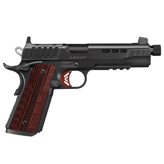 Kimber Rapide Heat OR TFS 9mm 5.50" 9rds, Black