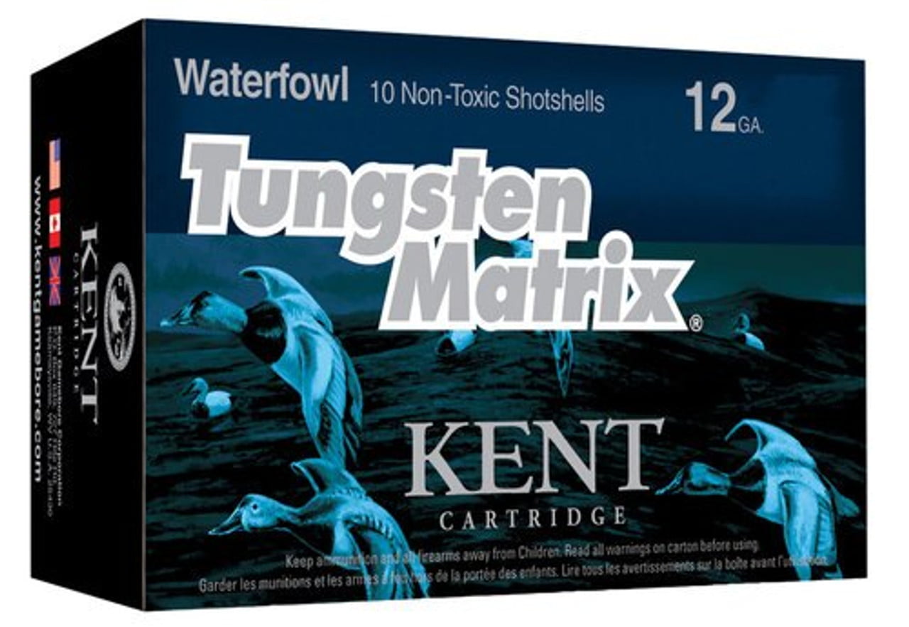 Kent Tungsten Matrix 12 Ga, 3", 1.5oz, 3 Shot, 10rd/Box