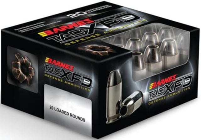 Barnes Ammunition Home Defense .40 S&W 140gr, TAC-XP, 20rd Box