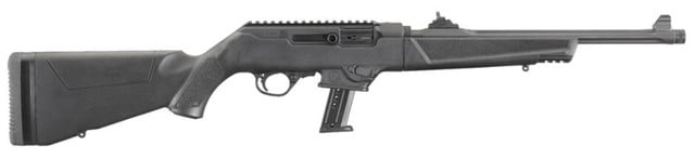Ruger PC Carbine 9mm Take Down, 16" Barrel, Ruger & Glock Mag Adapter, 17rd Mag