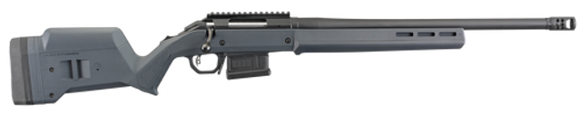 Ruger American Magpul Hunter 308 Winchester 20" Barrel, Magpul Short Action Fully Adjustable Stock Matte Black, 5rd