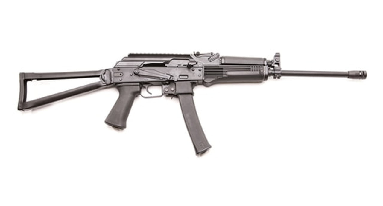 Kalashnikov KR-9 9mm, 16" Barrel, Black, Side Folding Stock, 30rd