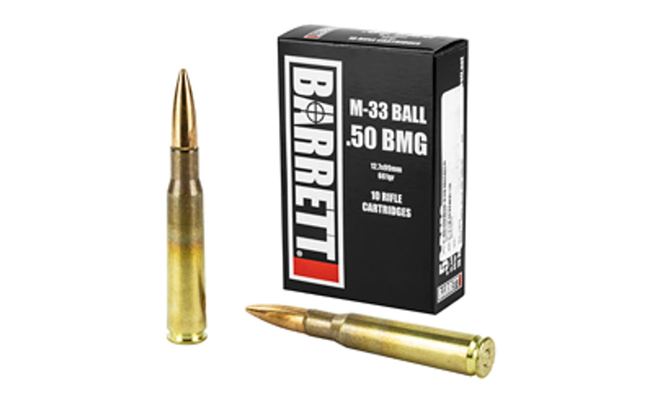 Barrett .50BMG M33 Ball 661gr, 10rd Box