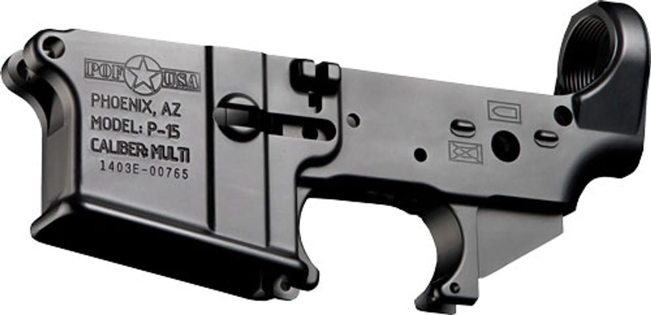 POF Puritan P15 AR-15 Stripped Lower Receiver, Tension Screws