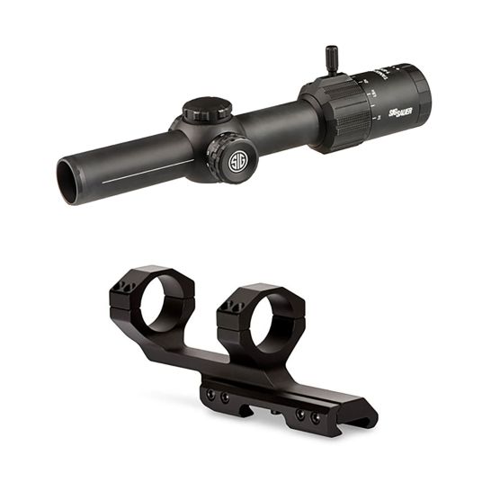 Sig Tango MSR 1-6x24mm Rifle Scope & Vortex Cantilever Mount