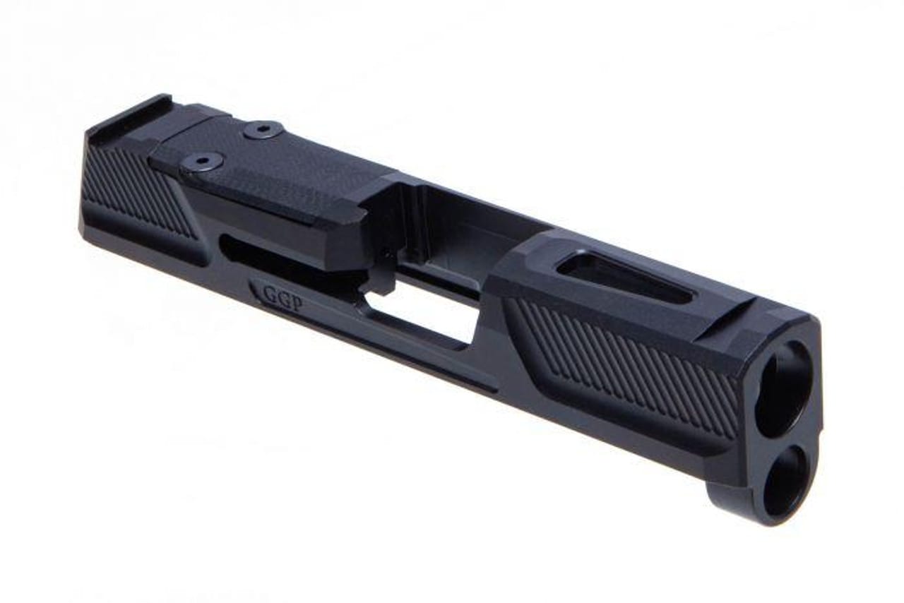 Grey Ghost Precision Sig P365 Version 2 Stripped Slide, Black DLC, RMS-C/Romeo Zero