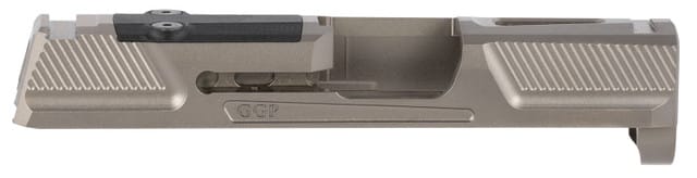 Grey Ghost Precision Sig P365 Version 2 Stripped Slide, Gray, RMS-C/Romeo Zero