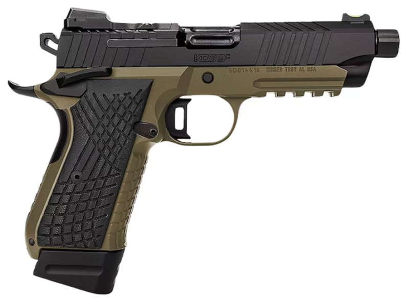 Kimber KDS9C TFS FDE/BLK 9mm 4.6" FDE 15/18+1