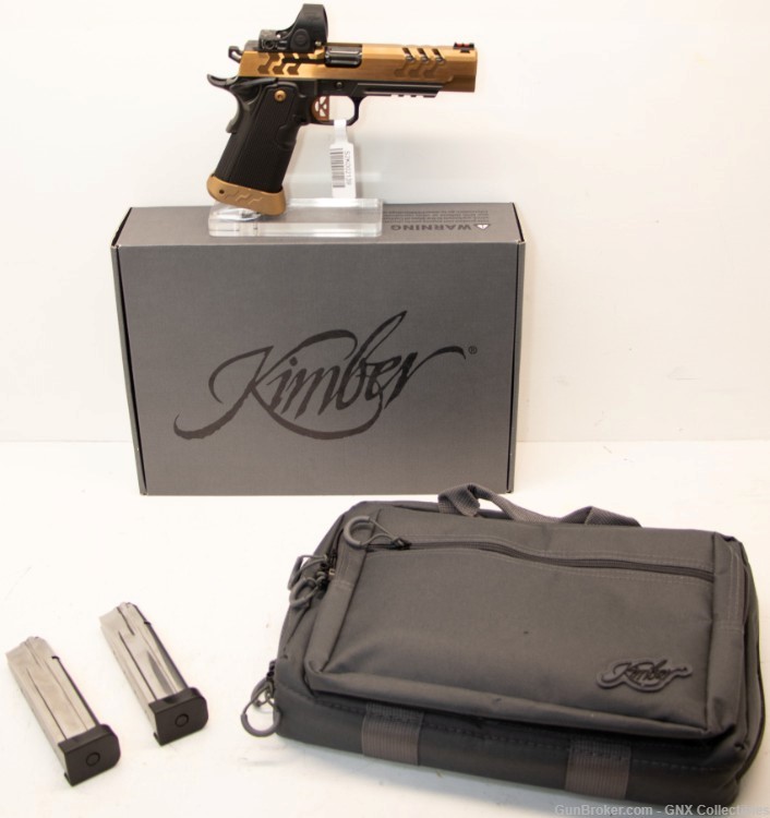 Kimber 2K11 Rose Gold Target Double Stack 1911 w/ Trijicon SRO